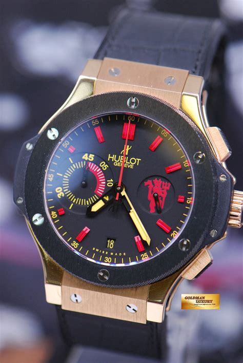 hublot geneve big bang manchester united|Hublot big bang bezel.